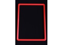 A4 Poster Holder Red Signage Frame only